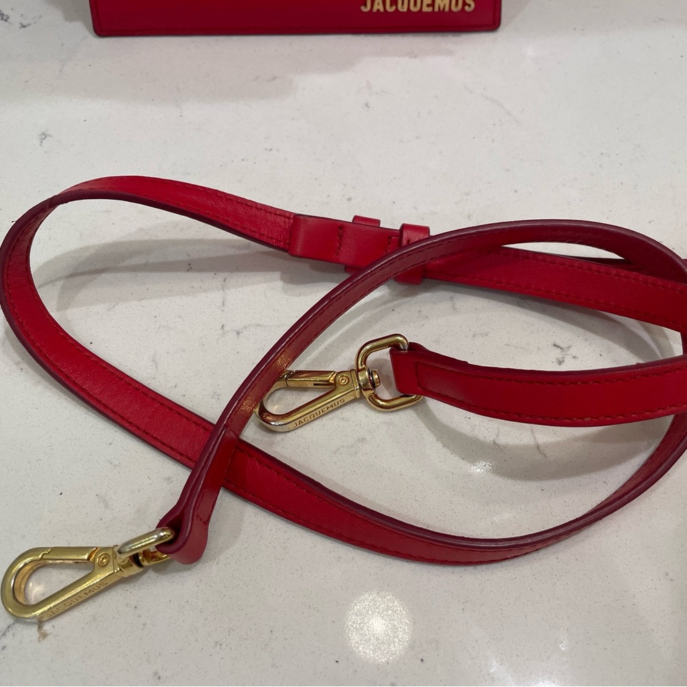 Jacquemus Bold Red Mini Bag - Picture 9 of 10